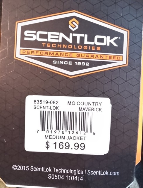 ScentLok Mens Maverick Jacket MO 