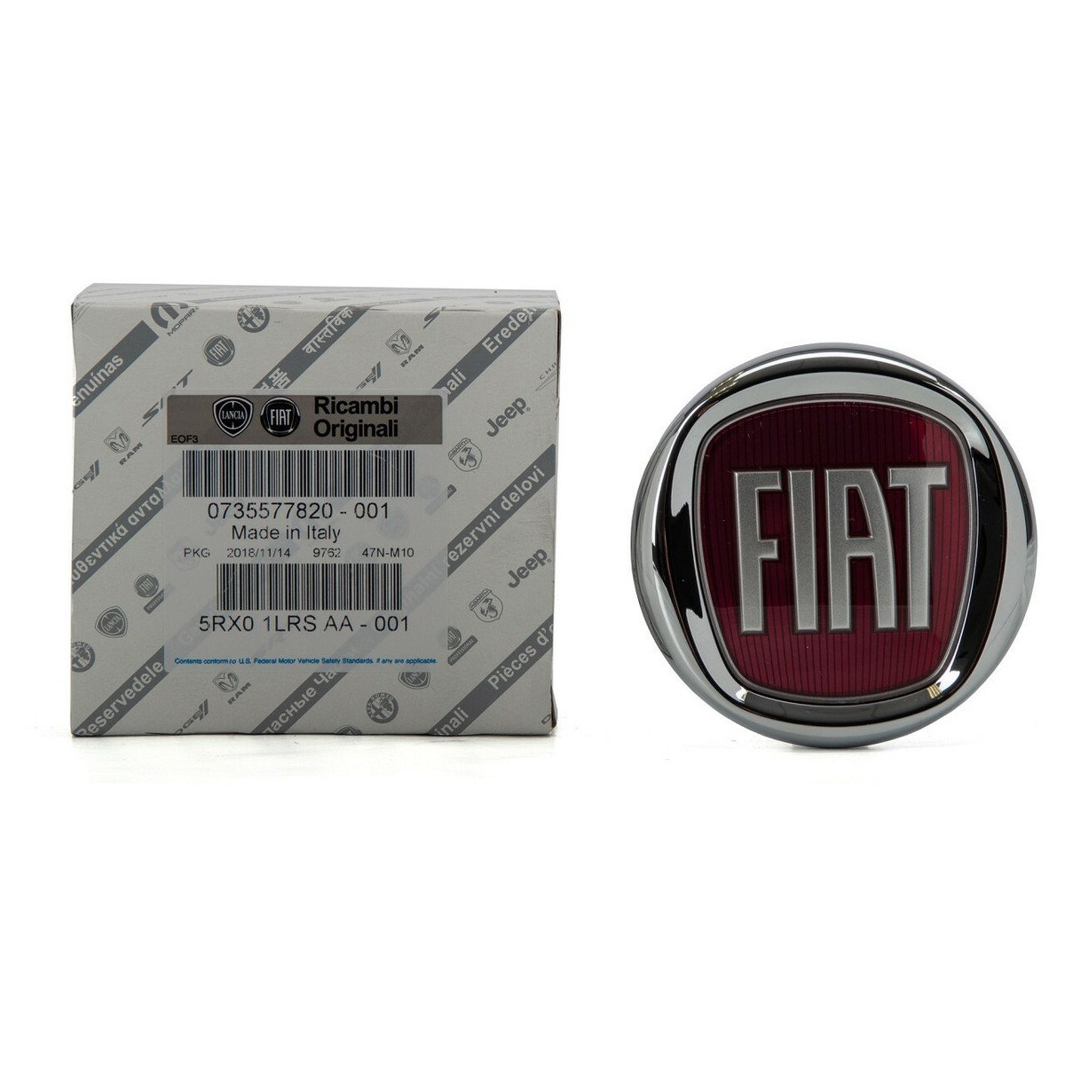 ORIGINAL Fiat Emblem Plakette Logo DOBLO GRANDE PUNTO 199 IDEA 