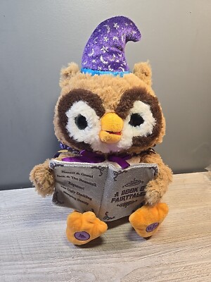 Cuddle Barn ''Octavius'' The Storytelling Owl   Plush, Interactive
