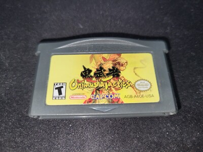 Onimusha Tactics Capcom Nintendo Game Boy Advance NRMT authentic game cartridge