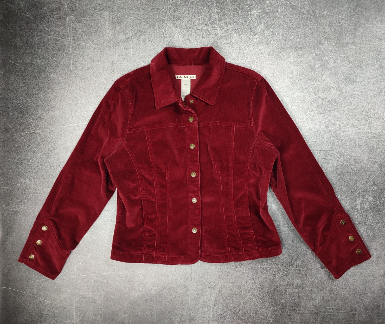 AMI Vintage wmns Corduroy Bomber Jacket 