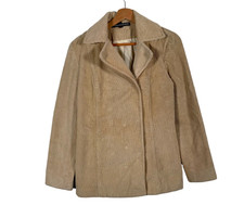 Company Ellen Tracy Corduroy Jacket Womens Size Uk 8 Cotton Casual Thick Cord