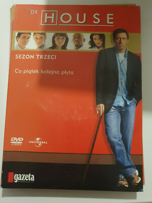 Dr. House - Sezon 3 Wydanie PL 7xDVD