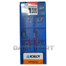 10PCS/New In Box KORLOY DCMT070202-HMP PC9030 DCMT21.50.5-HMP Carbide Inserts