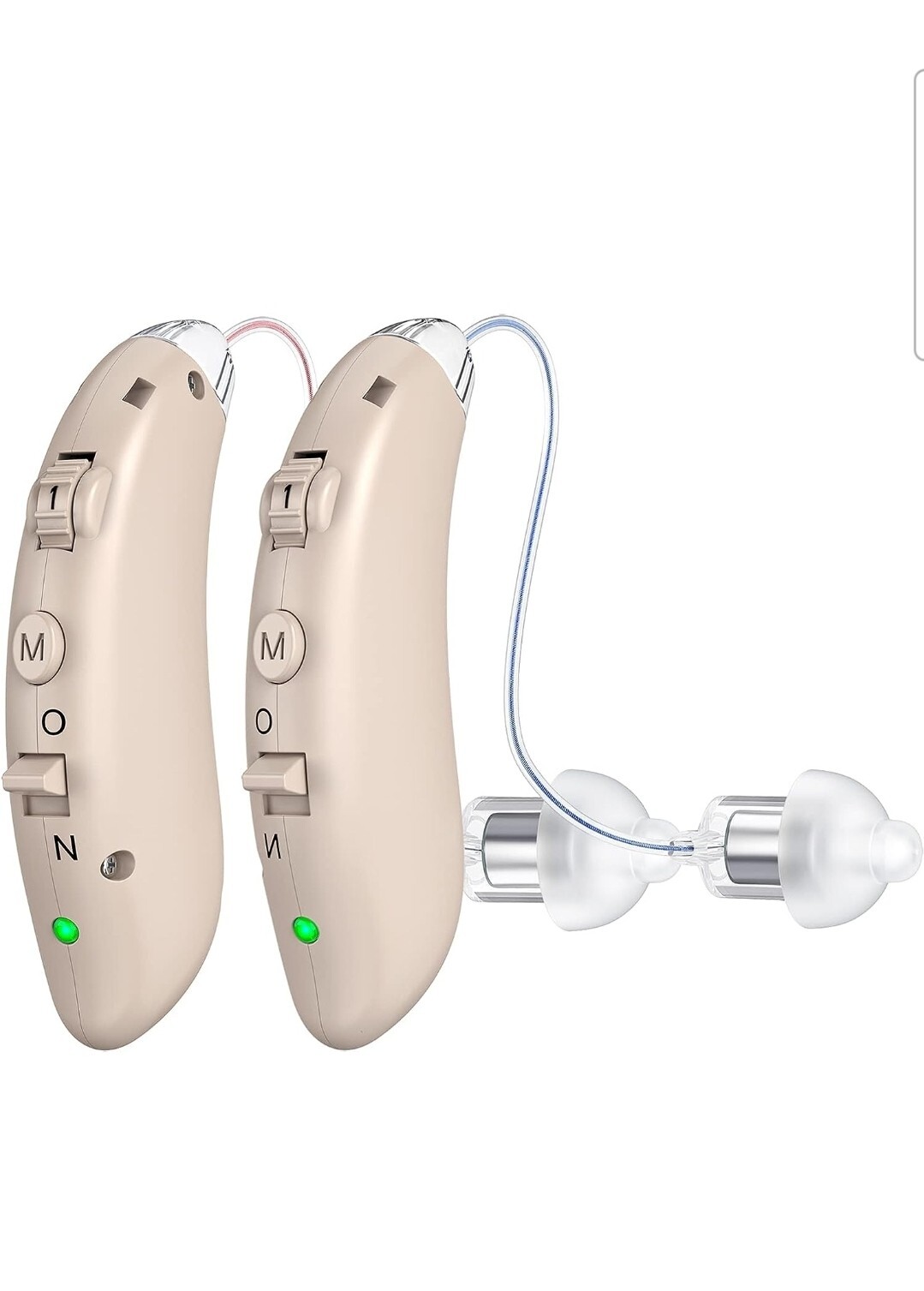 New Pair Of Hearing Aids for Seniors Rechargeable w/ Noise Cancel Easy