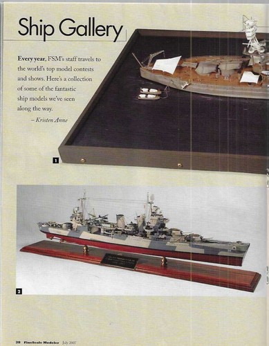 Fine Scale Modeler July 2007 X-15 T1E2 Tank,Harley Davidson Lockheed Lightning - 第 9/12 張圖片
