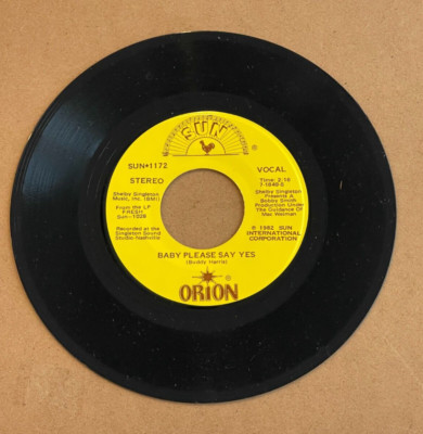 ORION BABY PLEASE SAY YES/FEELINGS SUN 45 1172