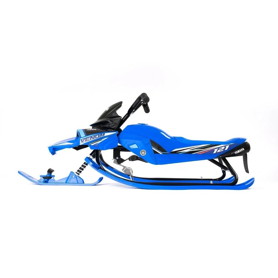 Yamaha Schlitten Kinderschlitten Lenkschlitten LED Lenk Bob Rodel Skibob Kinder - Bild 4 von 4