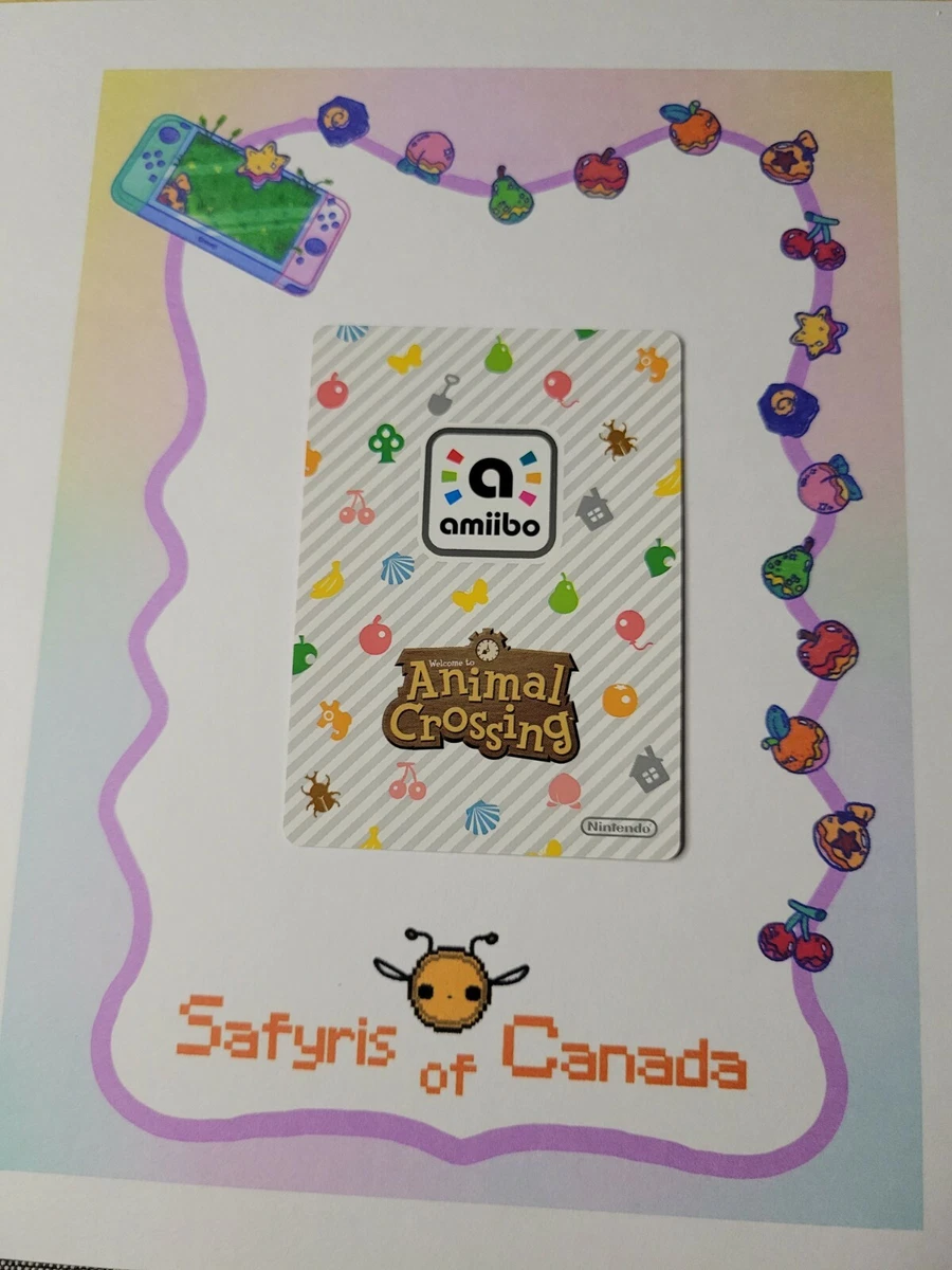 Cube amiibo sale card