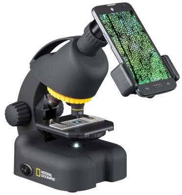 National Geographic Mikroskop 40x-640x mit Smartphone Halter #9119501 (UK) NEU
