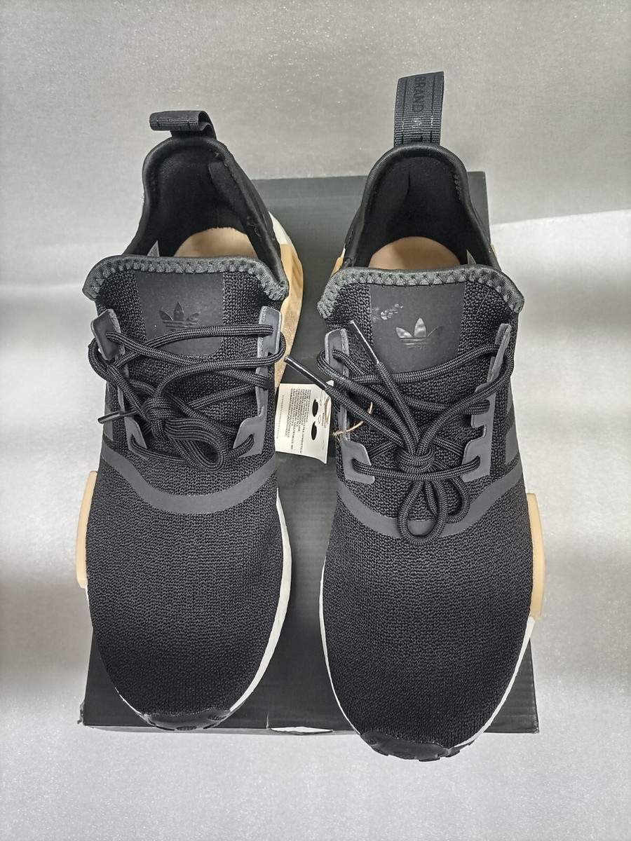 adidas gazelle silver green womens adidas Women's NMD_R1 Sneaker, Black/White/Grey, 9 main image 0