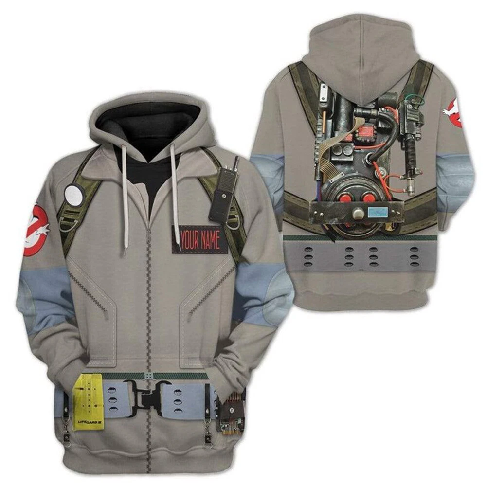 Ghostbusters Cosplay Hoodie 3D Printed Hooded