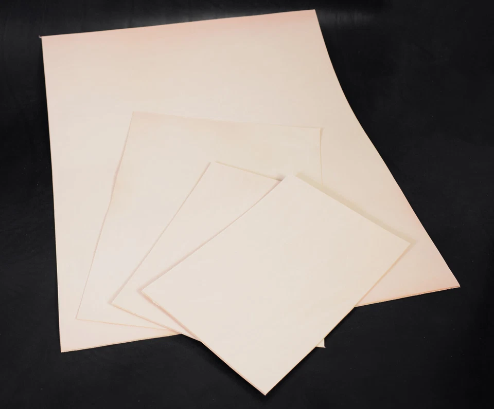 Rindsleder vegetabil gegerbt Sattlerleder Blankleder 2,0-2,5 mm Ecopelle #vib - Bild 3 von 4