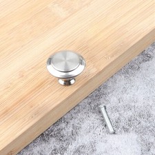 1-40PCS Stainless Steel Door Knobs Cabinet Handles For Cupboard Drawer Kitchen