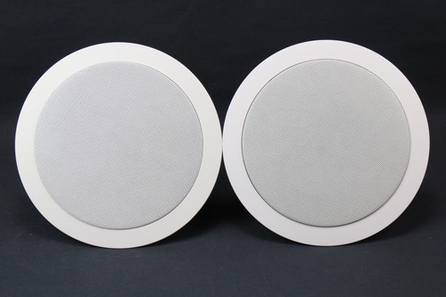 Juego de 2 altavoces bidireccionales de techo Klipsch R-1650-C, blancos, probados, funcionando. - Imagen 2 de 24