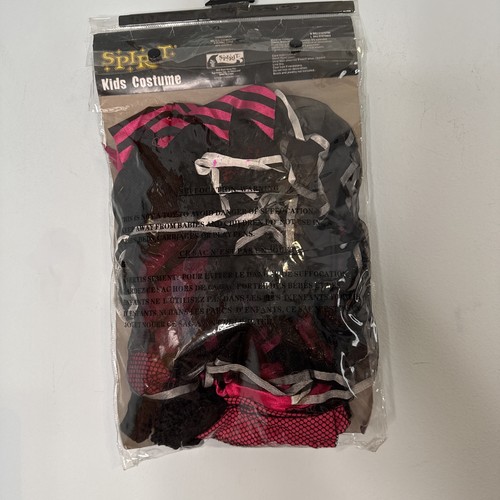 Spirit Halloween Kids Costume Rockin Skull Pirate / Monster High Sz Large 12/14 - Picture 2 of 5