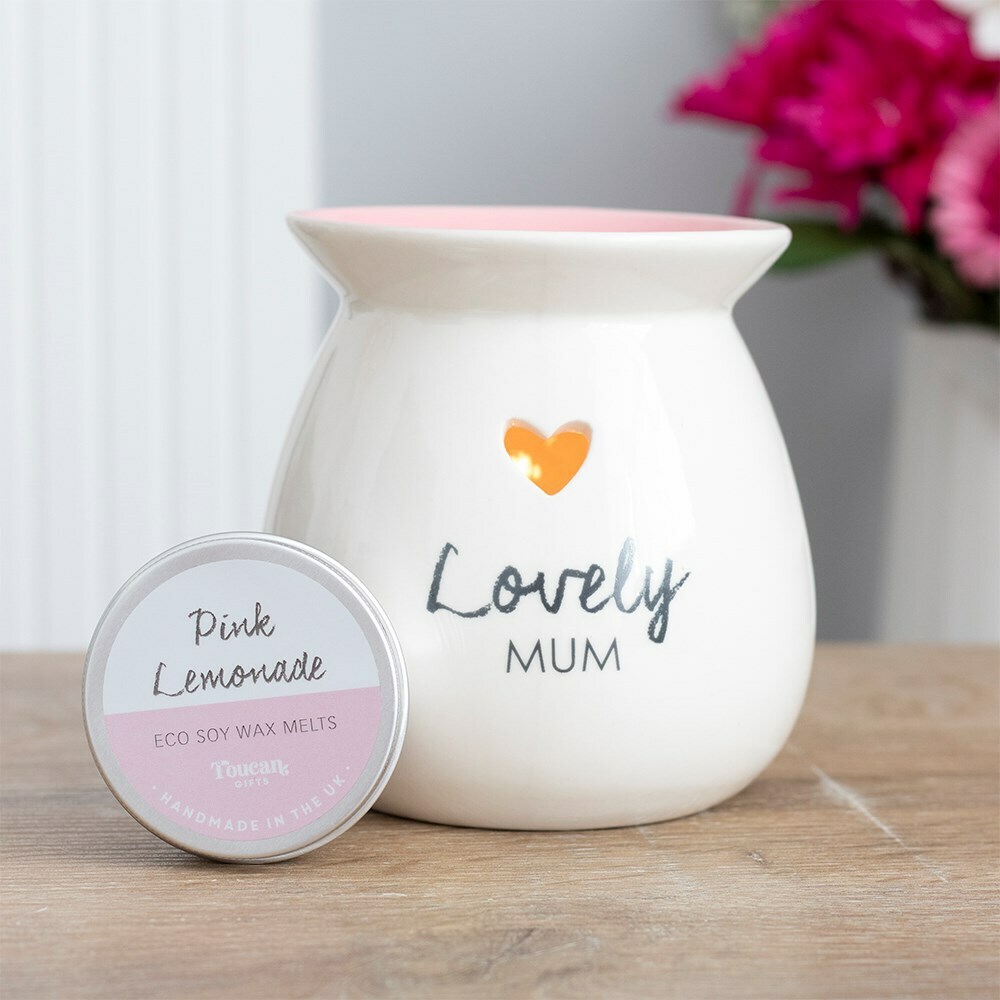 Lovely Mum Wax Melt Burner Gift Set
