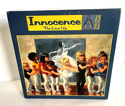INNOCENCE THE Line Up Corrine Hartley 750 Pc Jigsaw Puzzle Ceaco 1999 NEW SEALED