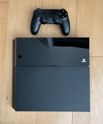 Sony PlayStation 4 PS4 CUH-1000A 500GB Jet Black Console +  
