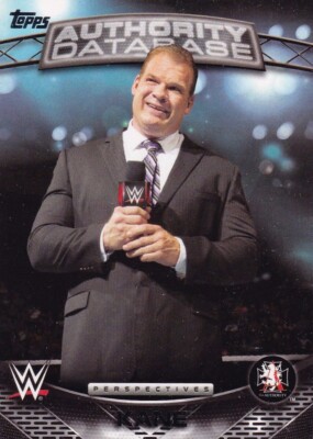 Kane 2016 WWE Wrestling Trading Card Topps Raw Wrestler Smackdown Authority #4A
