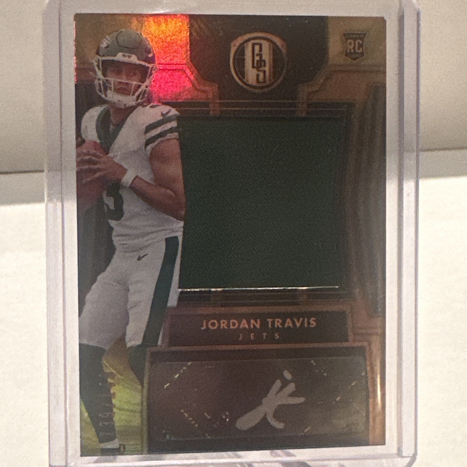 2024 Panini Gold Standard - Rookie Jersey Auto Jumbo #279 Jordan Travis /149