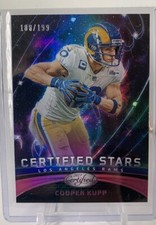 Cooper Kupp 2023 Panini Certified Stars Mirror Pink # /199 