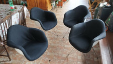 SEDIE IN STILE DESIGN EAMES DAR IMBOTTITE 4 POLTRONE MODERNARIATO