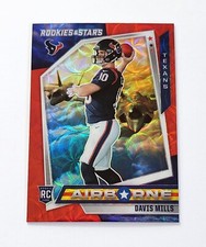 Davis Mills ROOKIE CARD Red Scope PRIZM 