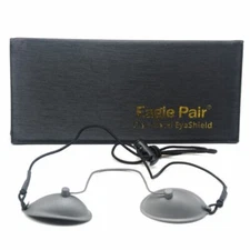 190nm-14000nm OD7+ IPL Laser Photon Protection Eyepatch Stainless Steel Goggles