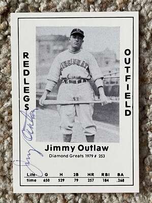 Jimmy Outlaw Reds Jimmy Outlaw signed Diamond Greats - Reds | eBay