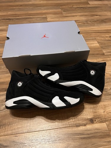 Size 12 - Air Jordan 14 Retro Black White