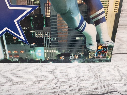Vintage 1994 NFL Dynamic Duo Dallas Cowboys American Football Poster Emmit Smith - Picture 3 of 7