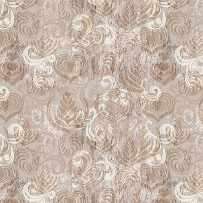 Latte Coffee Foam Fabric by Timeless Treasures - END OF BOLT SALE - NEW