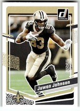 2023 Football Donruss Card #215 New Orleans Saints Juwan Johnson