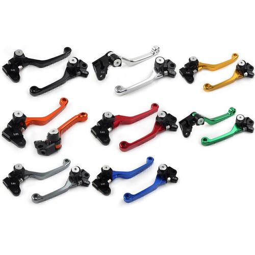 Fit Honda CRF125R CRF150R 1997-21 CRF250R/450R 2002-03 Pivot Brake Clutch Levers - Picture 2 of 12