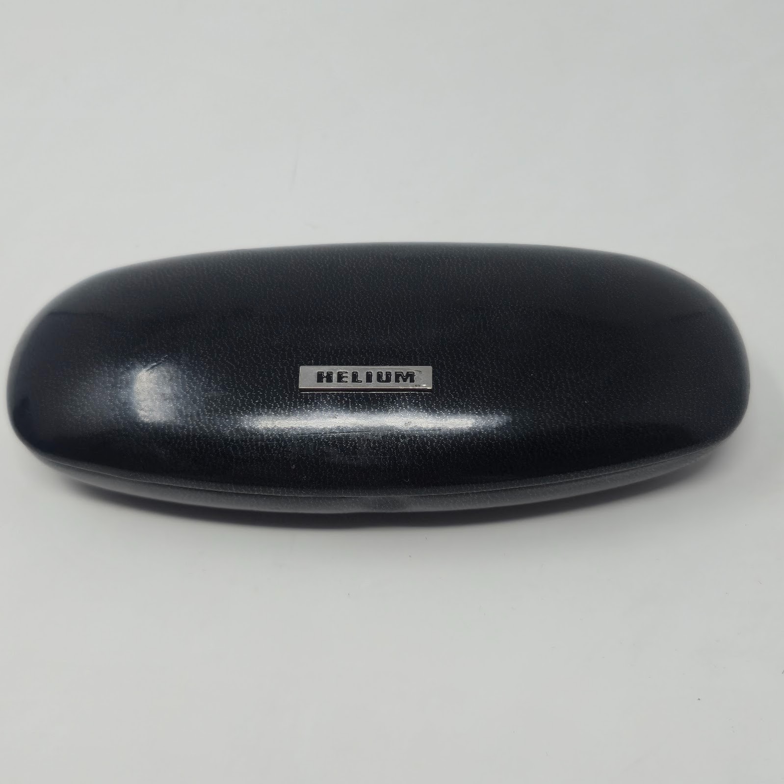 Helium Paris France Black Hard Eyeglasses Sunglasses Case with Cloth