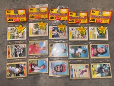 LOT of 5 1987 Topps Baseball Unopened Rack Packs