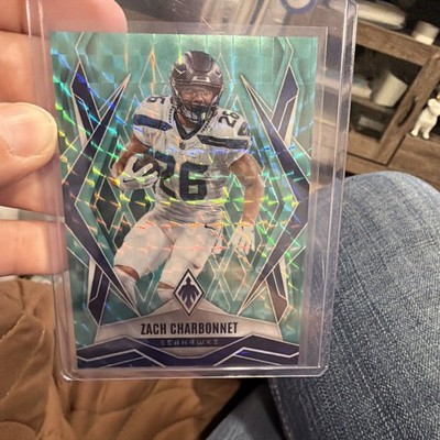 2025 Panini Phoenix - Zach Charbonnet #109 Teal Pyramids /225 for