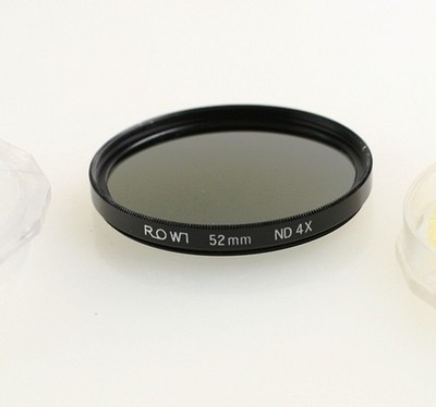 Rowi 52mm 52 mm ND 4x  Graufilter Effekt Filter 