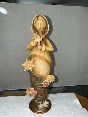 ENESCO Karen Hahn Blooming Wild 2004 ''Light Angel'' Figurine w/ Poem #119098