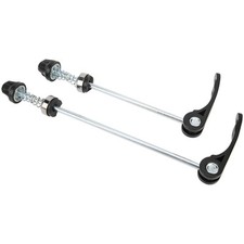 (Black)1 Pair Bicycle Quick Release Skewers Front Rear Skewer Road Mountai IDM