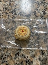 VERY RARE 1982 ESTEE LAUDER CINNABAR "IVORY CARVER'S" SOLID PERFUME COMPACT