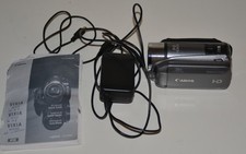 Canon Vixia HF R200 HD camcorder charger 32GB SD tested working vg
