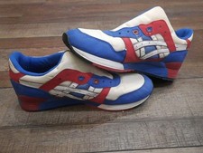 ASICS GEL-Lyte III Red, White Blue Mens Size 10.5..hn538