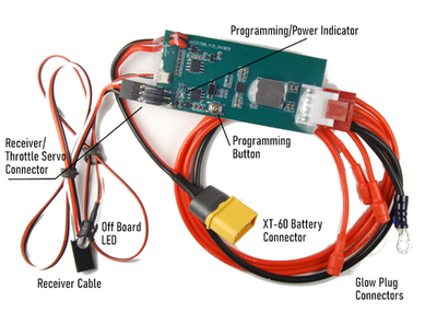 2 Cylinder Onboard Glow Plug Driver Controller - One Button