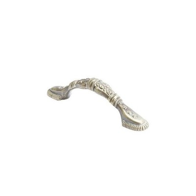 Berenson 1637-1AG-P Pull 4.5'' Zinc Antique Latte 3'' CTC Traditional Oak Leaf