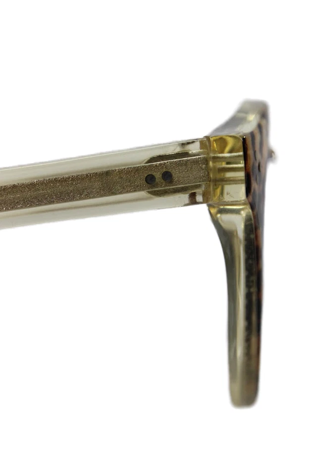 Illesteva Womens Leopard II Rounded Sunglasses Beige Black Plastic - Image 4 of 4