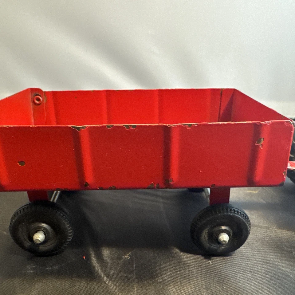 罕见老式ERTL国际收割机农场拖拉机和干草车压铸 — 第 4/4 张图片