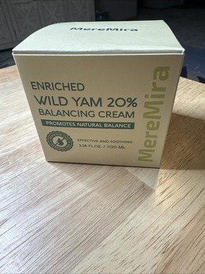 Enriched Wild Yam Cream Natural Hormone Balancing for Menopause Progesterone