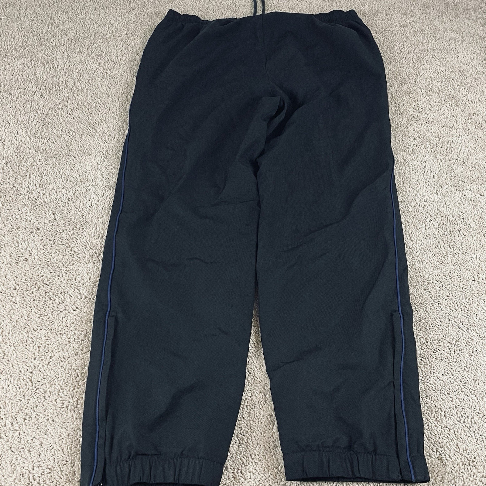 Lacoste Sport Track Pants Mens XXL 7 Black Lined Tracksuit Bottoms F302 thumbnail 4